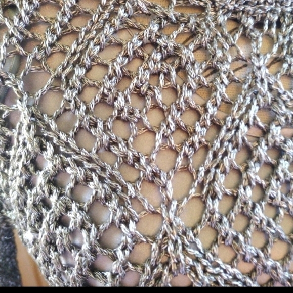 Will Smith Gray/Silver Metallic Sweater & Matching Camisole - Picture 3 of 7